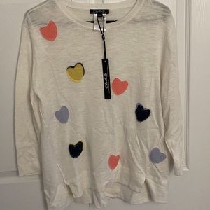Charlie B women’s size small heart shirt